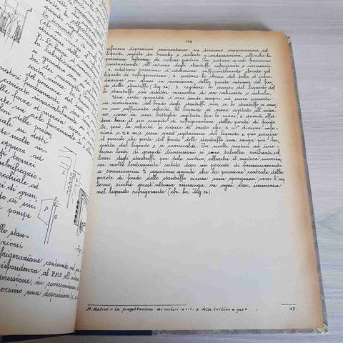 LA PROGETTAZIONE DELLE MACCHINE TERMICHE VOL.II - MARIO MEDICI - CEDAM - 1948