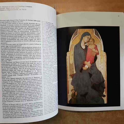SIMONE MARTINI E "CHOMPAGNI" catalogo della mostra 1985 SIENA CENTRO DI