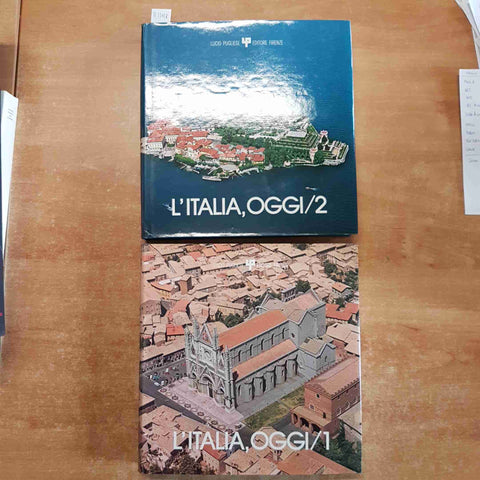 L'ITALIA, OGGI 2 volumi LUCIO PUGLIESE 1977 EDITORE PUGLIESE