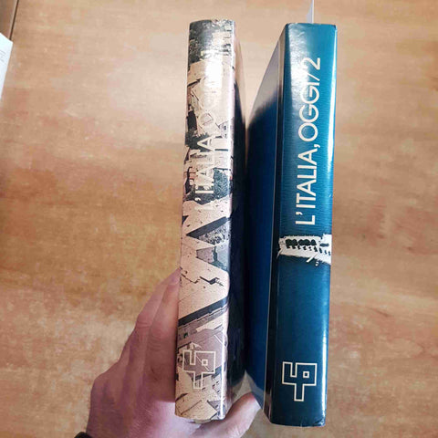 L'ITALIA, OGGI 2 volumi LUCIO PUGLIESE 1977 EDITORE PUGLIESE