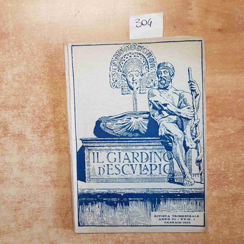 IL GIARDINO D'ESCULAPIO N.1 1933 MONTAIGNE maometto corano AUGUSTO MURRI