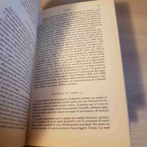 LEZIONI DI ASTROLOGIA VOL. 3 LA NATURA DEI SOGNI - LISA MORPURGO -LONGANESI-1995