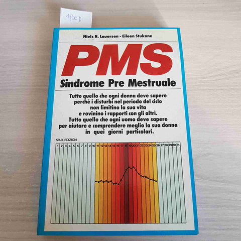 PMS SINDROME PRE MESTRUALE - LAUERSEN, STUKANE - SIAD EDIZIONI - 1985
