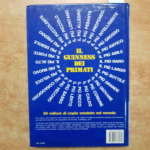 IL GUINNESS DEI PRIMATI 1991 world records MONDADORI