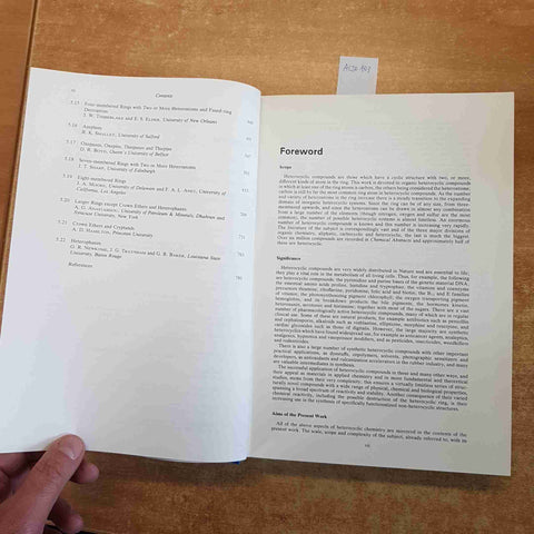COMPREHENSIVE HETEROCYCLING CHEMISTRY vol.7 small and large rings PERGAMON