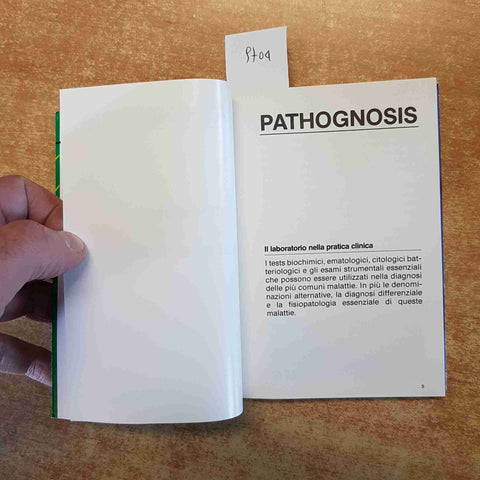 PATHOGNOSIS IL LABORATORIO NELLA PRATICA CLINICA 1986 ROCHE warwick j. carter