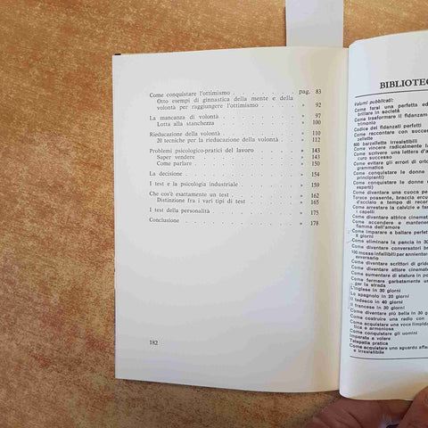 ESSERE ENERGICI SAPER DECIDERE manuale psicologico pratico ANNA PIANO DE VECCHI