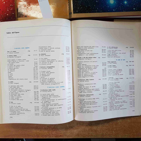ASTRONOMIA ALLA SCOPERTA DEL CIELO completa in 6 volumi CURCIO