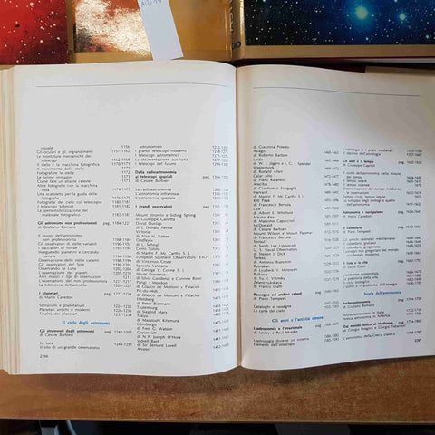 ASTRONOMIA ALLA SCOPERTA DEL CIELO completa in 6 volumi CURCIO