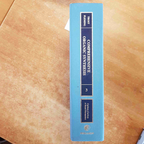 COMPREHENSIVE ORGANIC SYNTHESIS 3 CARBON-CARBON O BOND FORMATION Pergamon 1991