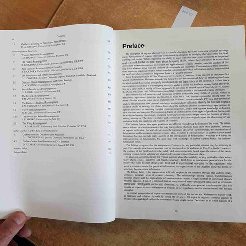 COMPREHENSIVE ORGANIC SYNTHESIS 3 CARBON-CARBON O BOND FORMATION Pergamon 1991