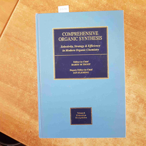 COMPREHENSIVE ORGANIC SYNTHESIS 6 HETEROATOM MANIPULATION Pergamon 1991