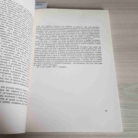I SERVIZI SOCIALI PER ANZIANI NELLA ESPERIENZA EUROPEA - 1975