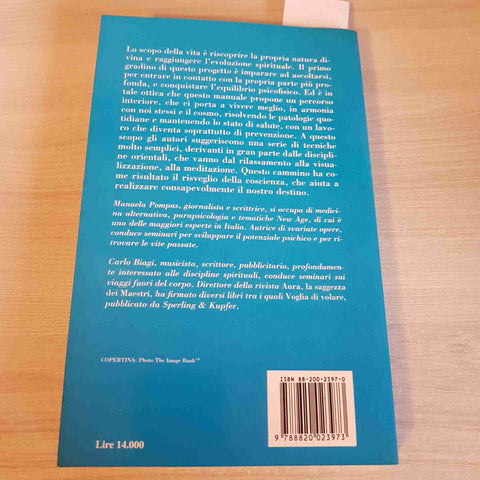 AURA LA LUCE DELL'ANIMA MANUALE DI AUTOGUARIGIONE - POMPAS, BIAGI - 1997