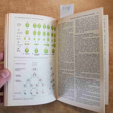 ATLANTE BIOLOGICO GARZANTI 1971 BIOLOGIA prima edizione illustrato
