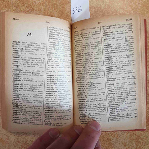 DICTIONNAIRES TURKCEDEN FRANSIZCAYA LUGAT editions garnier freres PARIS 1930