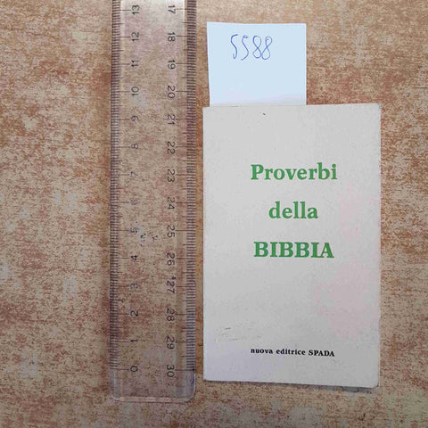 PROVERBI DELLA BIBBIA nuova editrice spada