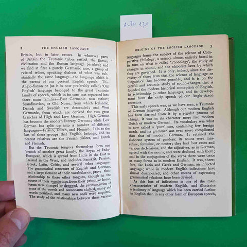 THE ENGLISH LANGUAGE - LOGAN PEARSALL SMITH 1960 OXFORD UNIVERSITY