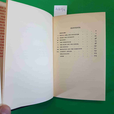 EDUCATION IN GREAT BRITAIN - W. O. LESTER SMITH 1960 OXFORD UNIVERSITY