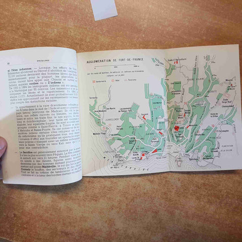 GUIDE DE LA  MARTINIQUE 1960 CRABOT ET DELAPLACE - CONNAISSANCE DU MONDE