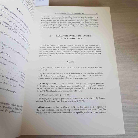 ANALYSE IMMUNO ELECTROPHORETIQUE APPLICATIONS AUX LIQUIDES BIOLOGIQUES HUMAINS