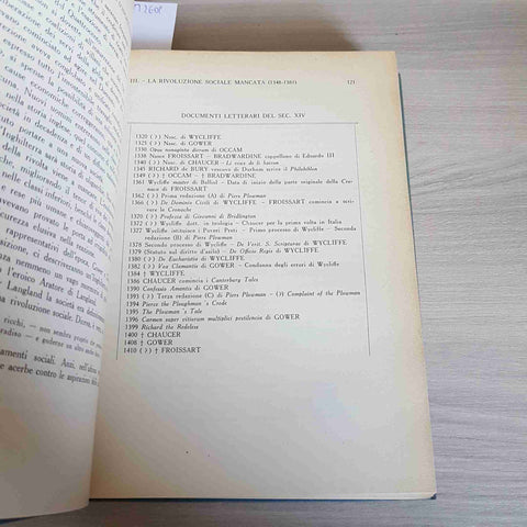 STORIA D'INGHILTERRA vol.3 LA NAZIONE DAL 1307 AL 1603 MARIO M. ROSSI SANSONI