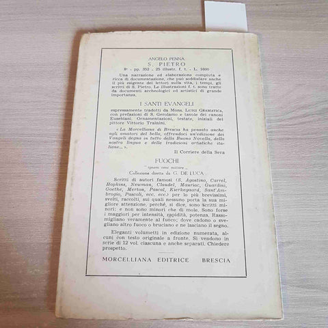 S. GIOVANNI - SCHNEIDER, ROSCI - MORCELLIANA, HERDER - 1956