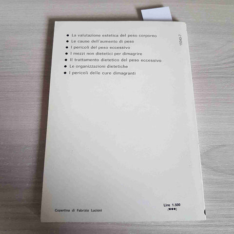 L'ARTE DI DIMAGRIRE - GUIDO RAZZOLI - MONDADORI - 1978