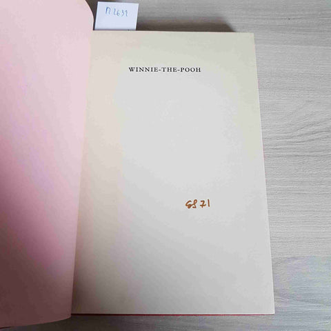WINNIE THE POOH - A. A. MILNE - METHUEN & CO. - 1959