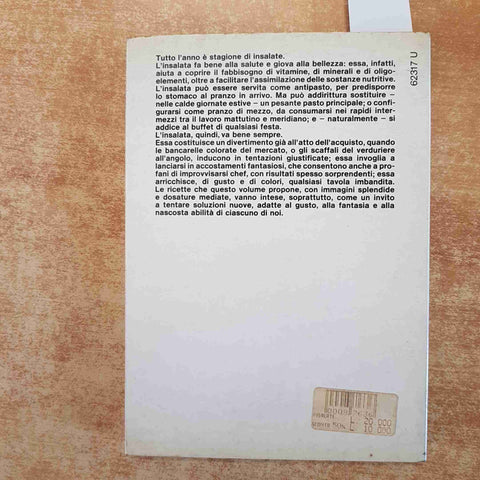 INSALATE MA NON SOLO - GRAFF QUERINI 1985 PRIULI E VERLUCCA ricettario