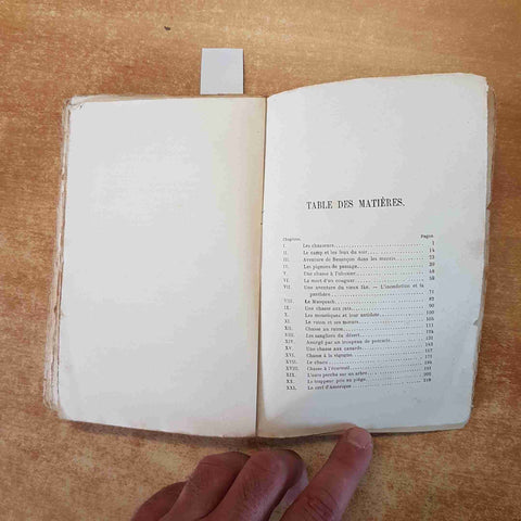 LES VEILLEES DE CHASSE PAR LE CAPITAINE MAYNE REID 1867 HACHETTE 43 vignettes