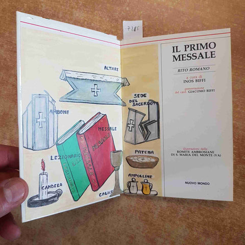IL PRIMO MESSALE RITO ROMANICO 1987 BIFFI -NUOVO MONDO