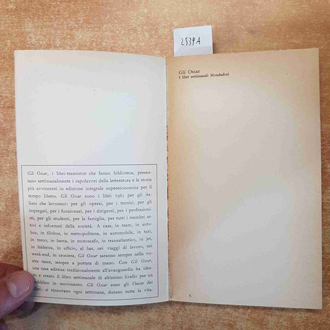 WILLIAM BURNETT - LA GIUNGLA DI ASFALTO 1965 GLI OSCAR MONDADORI