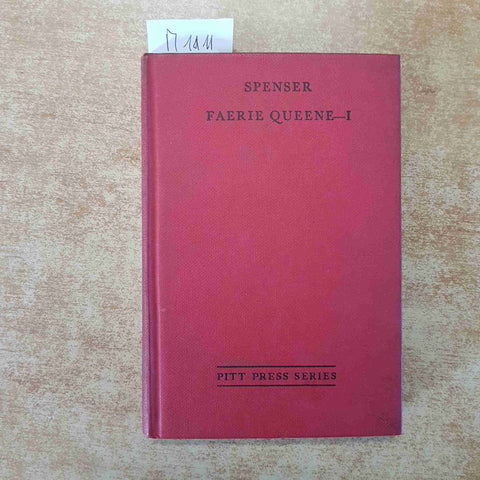 EDMUND SPENSER - THE FAERIE QUEENE book 1 CAMBRIDGE UNIVERSITY PRESS 1964