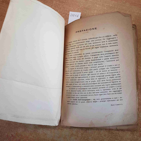 PER DIVENIRE STENOGRAFO parte 1 e 2 EZIO CAROCCI XV EDIZIONE stenografia PESSIMO