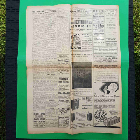 L'ITALIA GIOVANE 29 AGOSTO 1934 MARINETTI AEROPITTURA discorso del duce gerarch