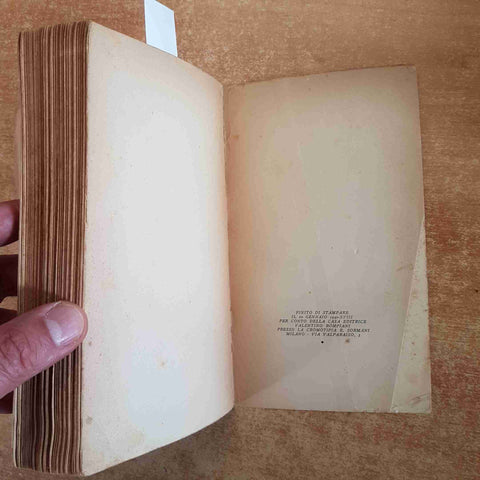 JOHN STEINBECK - FURORE 1° EDIZIONE 20 GENNAIO 1940 BOMPIANI da restaurare!!!