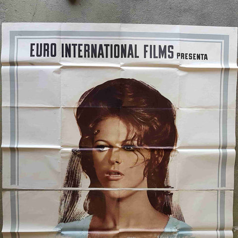 C'ERA UNA VOLTA IL WEST poster locandina 140X196 SERGIO LEONE CLAUDIA CARDINALE