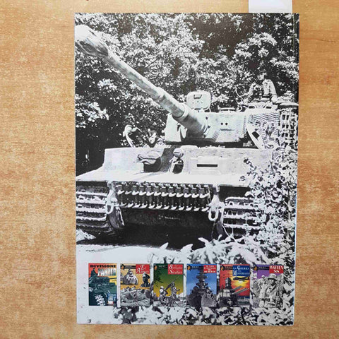 TIGRE CARRO ARMATO carri armati corazzati MILITARIA WAR SET DOCUMENTI ILLUS 2005