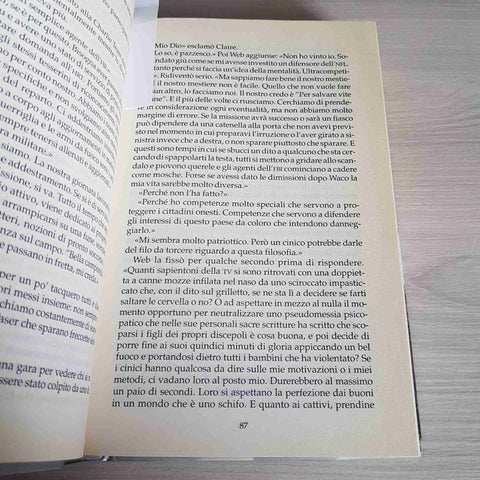 L'ULTIMO EROE 1°edizione DAVID BALDACCI thriller psicologico MONDADORI 2002