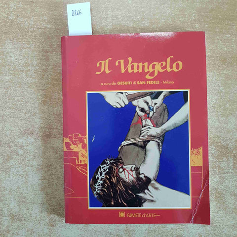 IL VANGELO fumetti d'arte GESUITI DI SAN FEDELE MILANO 1985 BRUNONE PIZZARDI