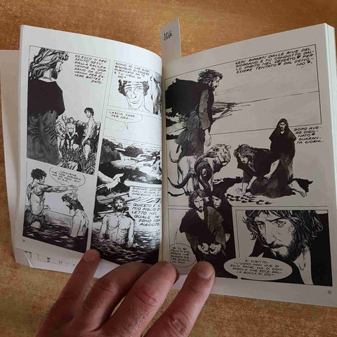 IL VANGELO fumetti d'arte GESUITI DI SAN FEDELE MILANO 1985 BRUNONE PIZZARDI