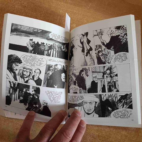 IL VANGELO fumetti d'arte GESUITI DI SAN FEDELE MILANO 1985 BRUNONE PIZZARDI