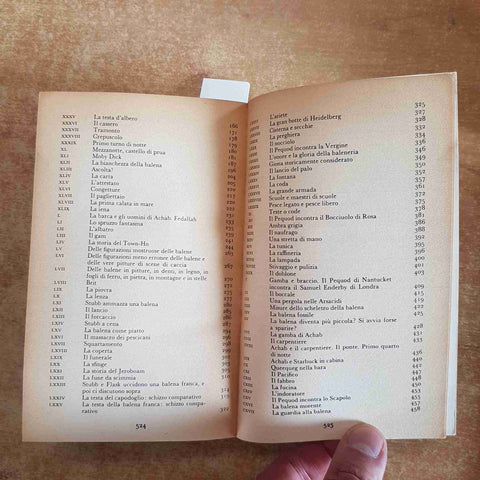 MELVILLE - MOBY DICK 1973 GARZANTI