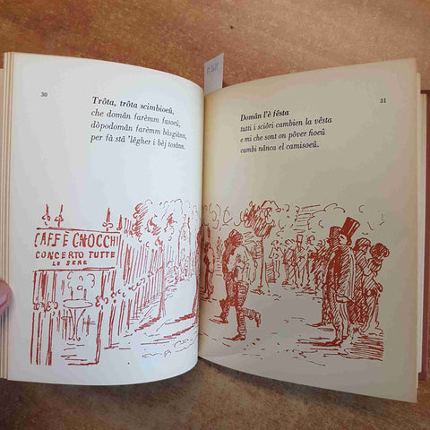 EL SCIOR BRUSA TIRITERE MILANESI dialetto milanese MILANO EDIZIONI ALFA 1968