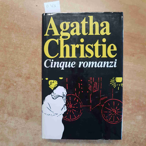 AGATHA CHRISTIE CINQUE ROMANZI 1999 MONDOLIBRI nilo domatrice natale poirot