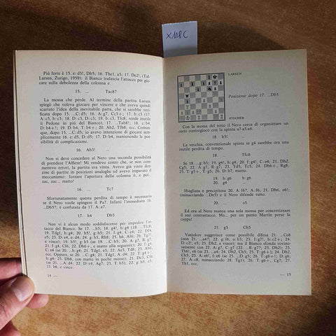 60 PARTITE DA RICORDARE DI BOBBY FISCHER 1972 MURSIA scacchi