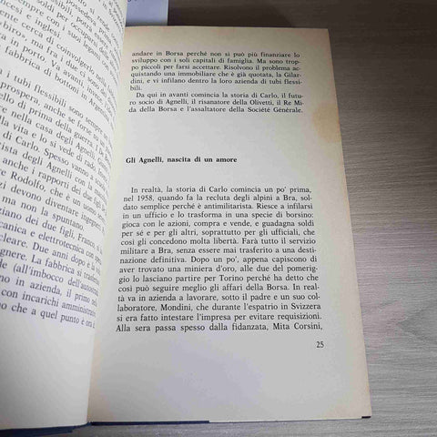 L'INGEGNERE CARLO DE BENEDETTI E L'ASSALTO AI CIELI DELLA FINANZA -TURANI-1988