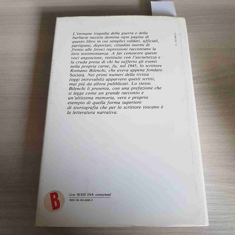 CRONACHE DEGLI ANNI NERI - ROMANO BILENCHI - EDITORI RIUNITI - 1984 evidenziato!