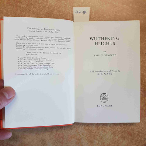 EMILY BRONTE - WUTHERING HEIGHTS 1967 LONGMANS